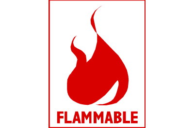 Fire Sign - Flammable